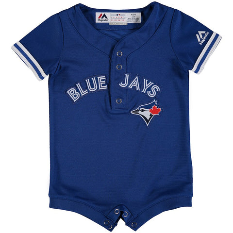 Toronto Blue Jays Majestic Newborn & Infant Alternate Cool Base Romper Jersey - Royal