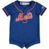 New York Mets Majestic Newborn & Infant Alternate Cool Base Romper Jersey - Royal