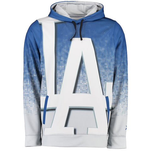 Los Angeles Dodgers Big Logo Pullover Hoodie - Royal