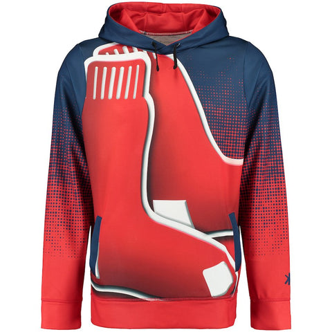 Boston Red Sox Big Logo Pullover Hoodie - Navy