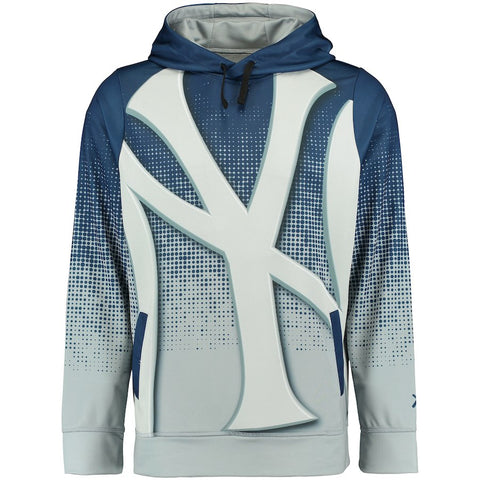 New York Yankees Big Logo Pullover Hoodie - Navy