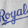 Kansas City Royals Majestic Threads Women's Lurex Tri-Blend Pullover Sweatshirt - Gray