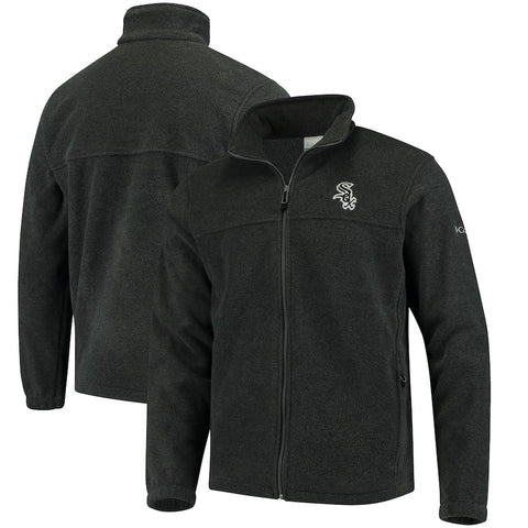 Chicago White Sox Columbia Flanker Full-Zip Jacket - Charcoal