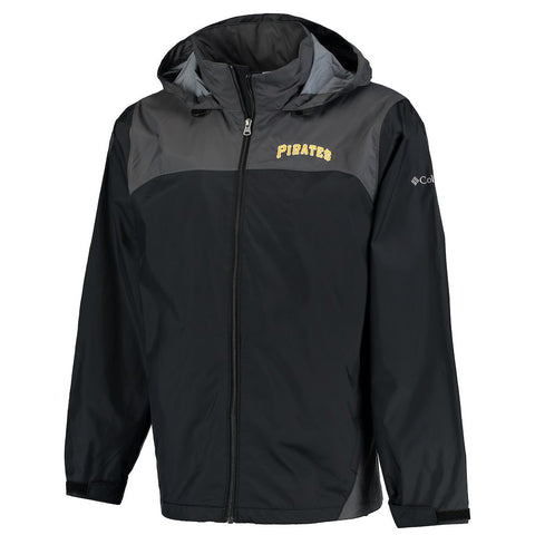 Pittsburgh Pirates Columbia Glennaker Lake Jacket - Black