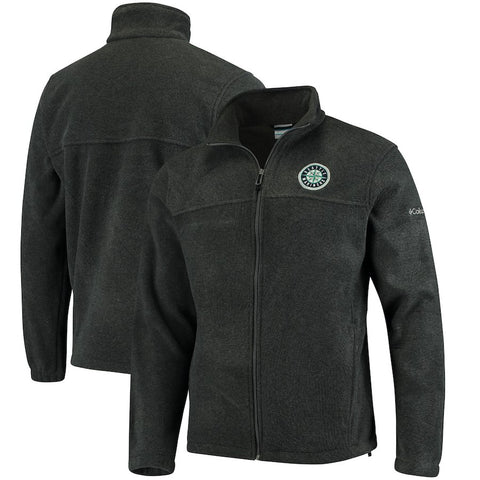 Seattle Mariners Columbia Flanker Full-Zip Jacket - Charcoal