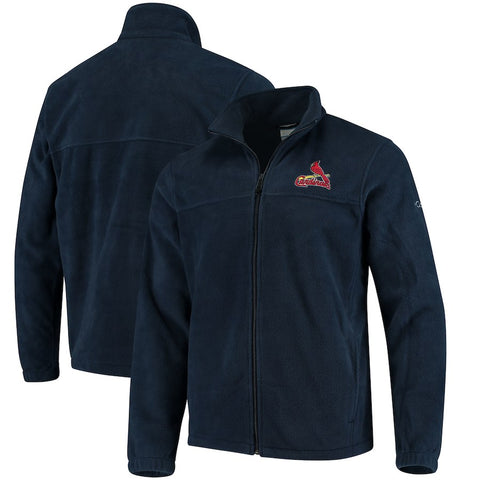 St. Louis Cardinals Columbia Flanker Full-Zip Jacket - Navy