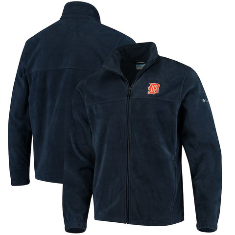 Detroit Tigers Columbia Flanker Full-Zip Jacket - Navy