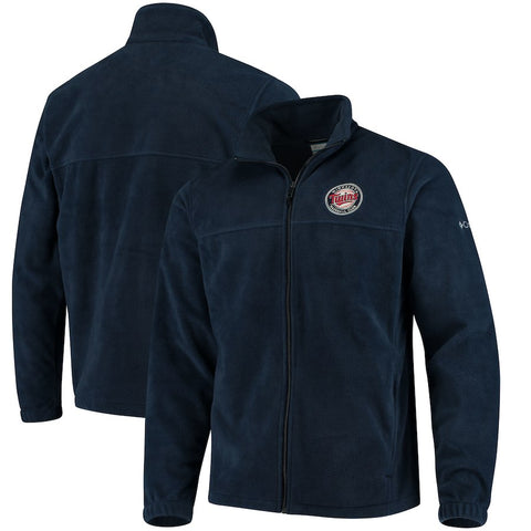 Minnesota Twins Columbia Flanker Full-Zip Jacket - Navy -