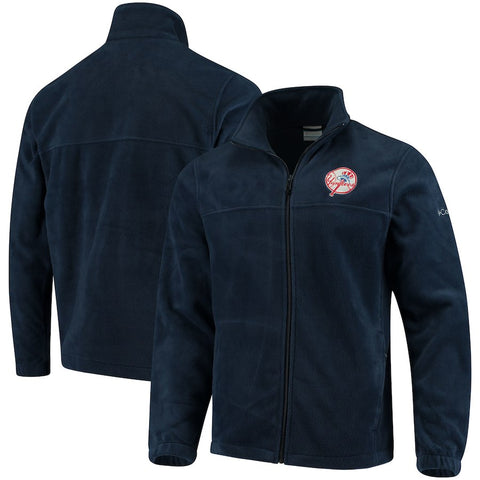 New York Yankees Columbia Flanker Full-Zip Jacket - Navy -