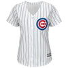 Chicago Cubs Majestic Women's Plus Size Cool Base Team Jersey - White/Royal