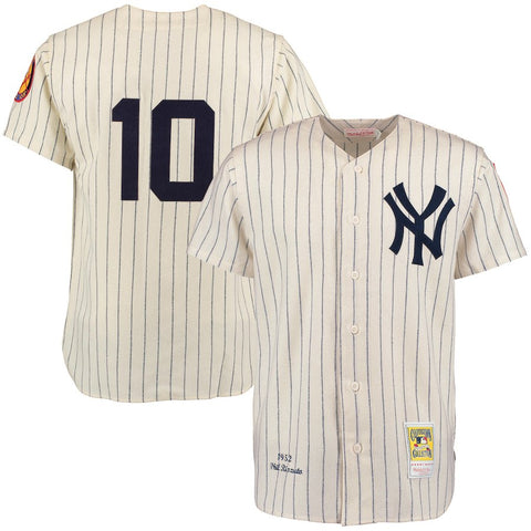 Phil Rizzuto New York Yankees Mitchell & Ness Authentic Jersey - Cream
