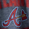 Atlanta Braves Majestic Threads Team Favorite French Terry Raglan Sleeve Sweatshirt - Navy