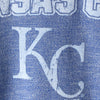 Kansas City Royals Majestic Threads Team Favorite French Terry Raglan Sleeve Sweatshirt - Royal