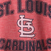 St. Louis Cardinals Majestic Threads Team Favorite French Terry Raglan Sleeve Sweatshirt - Red