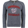 Washington Nationals Majestic Threads Team Favorite French Terry Raglan Sleeve Sweatshirt - Navy
