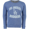 Los Angeles Dodgers Majestic Threads Team Favorite French Terry Raglan Sleeve Sweatshirt - Royal