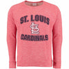 St. Louis Cardinals Majestic Threads Team Favorite French Terry Raglan Sleeve Sweatshirt - Red