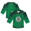 Boston Bruins Reebok Youth St. Paddy's Day Team Jersey - Green