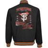 San Francisco Giants JH Design 2014 World Series Champions Reversible Fleece Jacket - Black