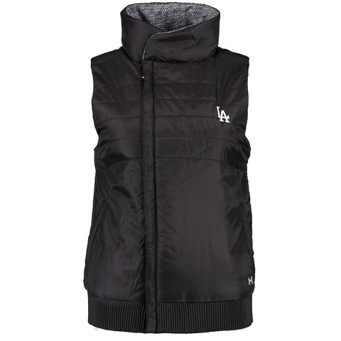 Los Angeles Dodgers Under Armour Women's Performance Puffer Vest - Black