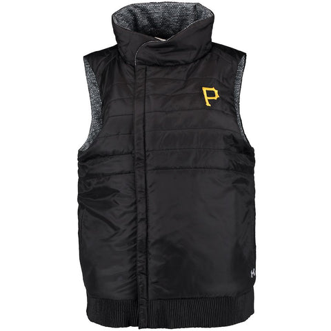 Pittsburgh Pirates Under Armour Women's Performance Puffer Vest - Black