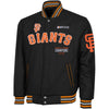San Francisco Giants JH Design 2014 World Series Champions Reversible Fleece Jacket - Black