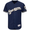 Milwaukee Brewers Majestic Alternate Home Flex Base Authentic Collection Team Jersey