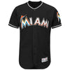 Miami Marlins Majestic Alternate Flex Base Authentic Collection Team Jersey