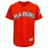 Miami Marlins Majestic Alternate Flex Base Authentic Collection Team Jersey