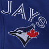 Toronto Blue Jays Majestic Youth Team Wordmark Full-Zip Hoodie - Royal