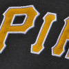 Pittsburgh Pirates Majestic Youth Team Wordmark Full-Zip Hoodie - Black