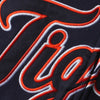 Detroit Tigers Majestic Youth Team Wordmark Full-Zip Hoodie - Navy