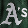 Oakland Athletics JH Design Women's Mesh Track Jacket - Green/Gold