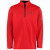 Los Angeles Angels Golf Hypervis Half-Zip Performance Jacket - Red