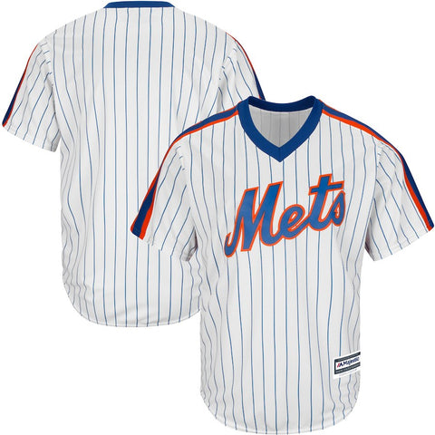New York Mets Majestic Official Cool Base Team Jersey - White
