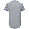 New York Mets Majestic Road Flex Base Authentic Collection Team Jersey - Gray