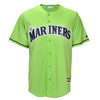Robinson Cano Seattle Mariners Majestic Fashion Cool Base Player Jersey - Neon Green