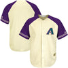 Arizona Diamondbacks Majestic Cool Base Ivory Fashion Team Jersey - Cream/Black