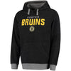 Boston Bruins Rinkside Team Essentials Elevation Tri-Blend Pullover Hoodie - Black
