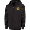Boston Bruins Rinkside Modern Camo Tactical Full-Zip Hoodie - Black