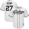 Matt Kemp San Diego Padres Majestic Big & Tall Official Cool Base Player Jersey - White