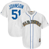 Randy Johnson Seattle Mariners Majestic Big & Tall Cooperstown Cool Base Player Jersey - White