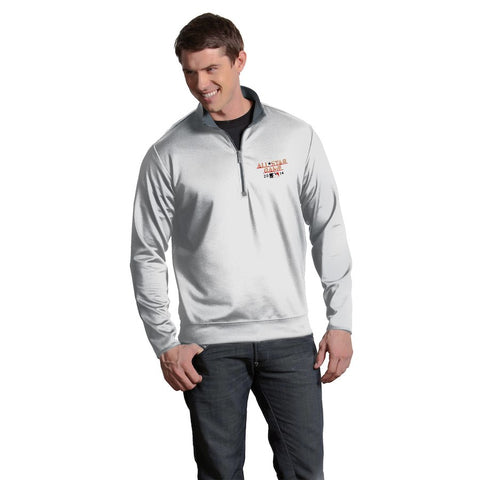Antigua 2014 MLB All-Star Game Quarter-Zip Pullover - White/Silver