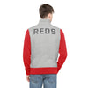 Cincinnati Reds '47 Coverage Quarter-Zip Pullover Jacket - Gray/Red
