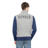 Kansas City Royals '47 Coverage Quarter-Zip Pullover Jacket - Royal/White