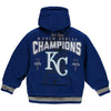 Kansas City Royals JH Design Toddler 2015 World Series Champions Jacket - Royal