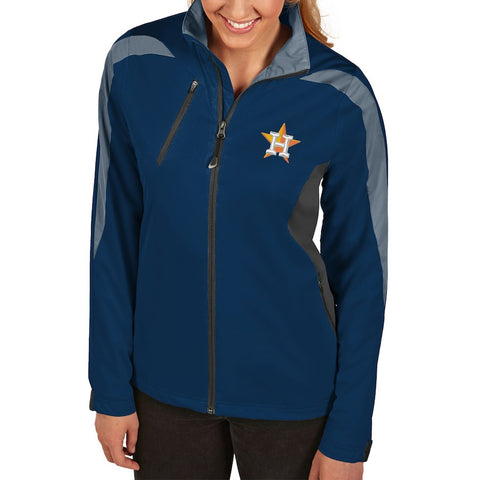 Houston Astros Antigua Women's Discover Full-Zip Jacket - Navy