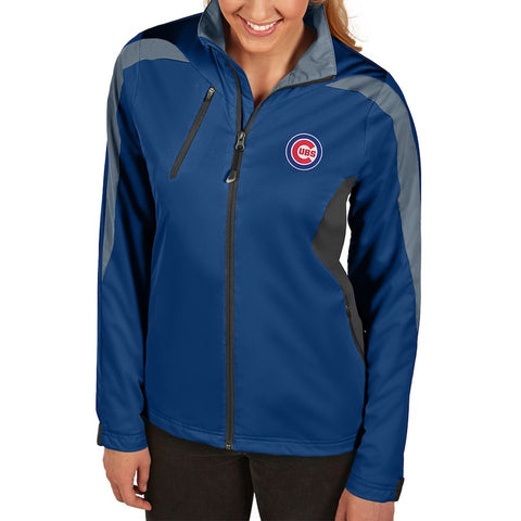 Chicago Cubs Antigua Women's Discover Full-Zip Jacket - Royal