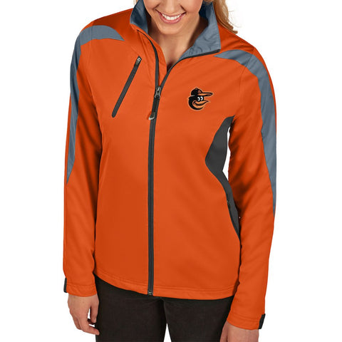 Baltimore Orioles Antigua Women's Discover Full-Zip Jacket - Orange