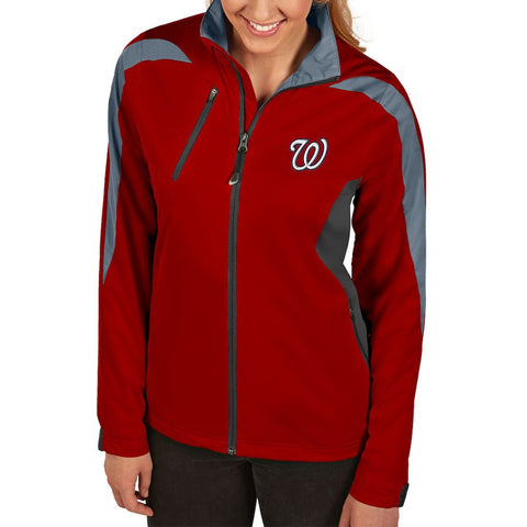 Washington Nationals Antigua Women's Discover Full-Zip Jacket - Red